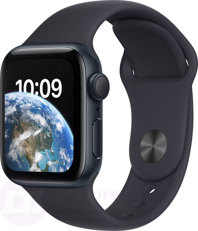 Часы Apple Watch SE 2 40mm (S/M) GPS Aluminium Case Midnight MNT83  Midnight Sport Band