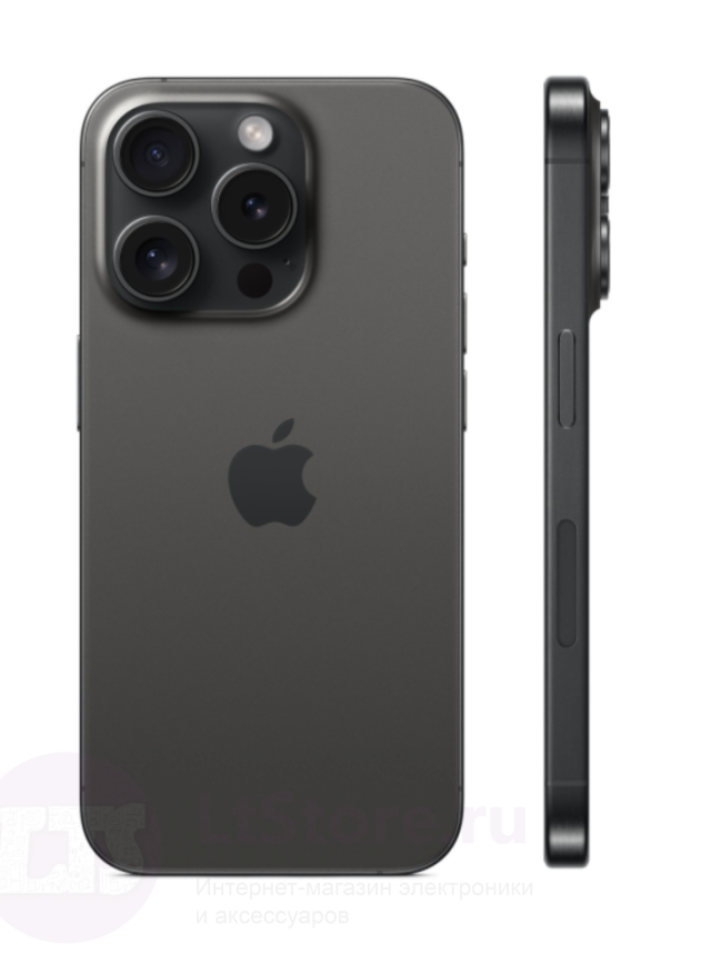 Смартфон Apple iPhone 15 Pro 1tb Титановый черный