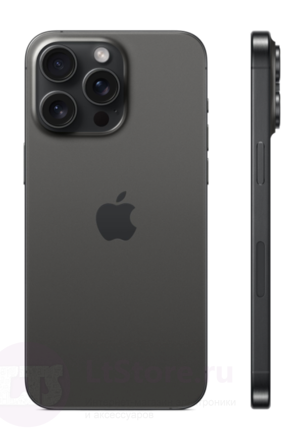 Смартфон Apple iPhone 15 Pro Max 256Gb Титановый черный