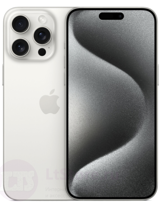 Смартфон Apple iPhone 15 Pro Max 256Gb Титановый белый