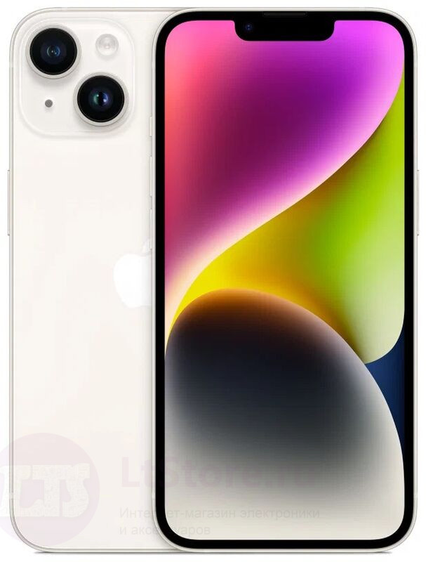 Смартфон Apple iPhone 14 256GB Белый Starlight