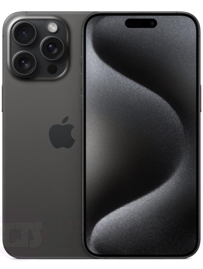 Смартфон Apple iPhone 15 Pro Max 512Gb Титановый черный