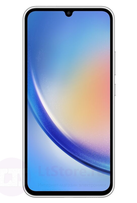 Смартфон Samsung Galaxy A34 5G 6/128Gb Серебряный Silver