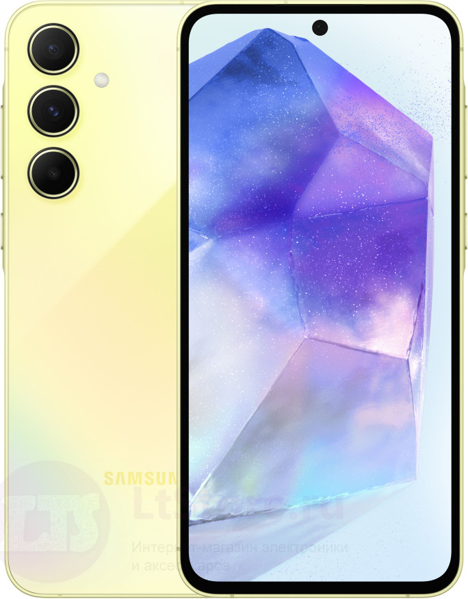 Смартфон Samsung Galaxy A55 5G 8/128Gb Жёлтый Yellow