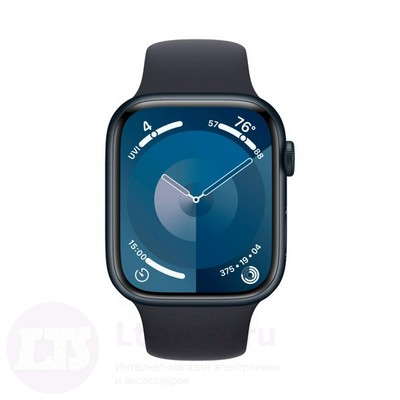 Часы Apple Watch Series 9 45 мм Aluminium Case GPS midnight Sport Band