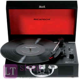Проигрыватель виниловых пластинок  Ricatech: RTT25 Black