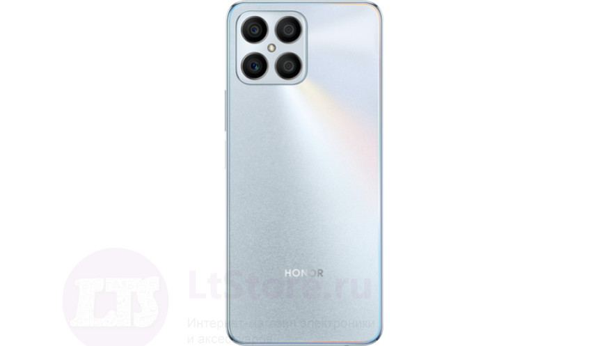 Смартфон Honor X8 6/128GB Титановый Серебристый