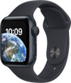 Часы Apple Watch SE 2 40mm (M/L) GPS Aluminium Case Midnight MNT83  Midnight Sport Band