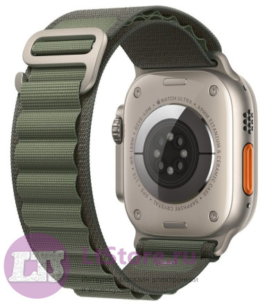 Часы Apple Watch Ultra GPS+Cellular 49 мм Titanium Case Green MNHC3 Alpine Loop S