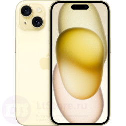 Смартфон Apple iPhone 15 128Gb Жёлтый Yellow